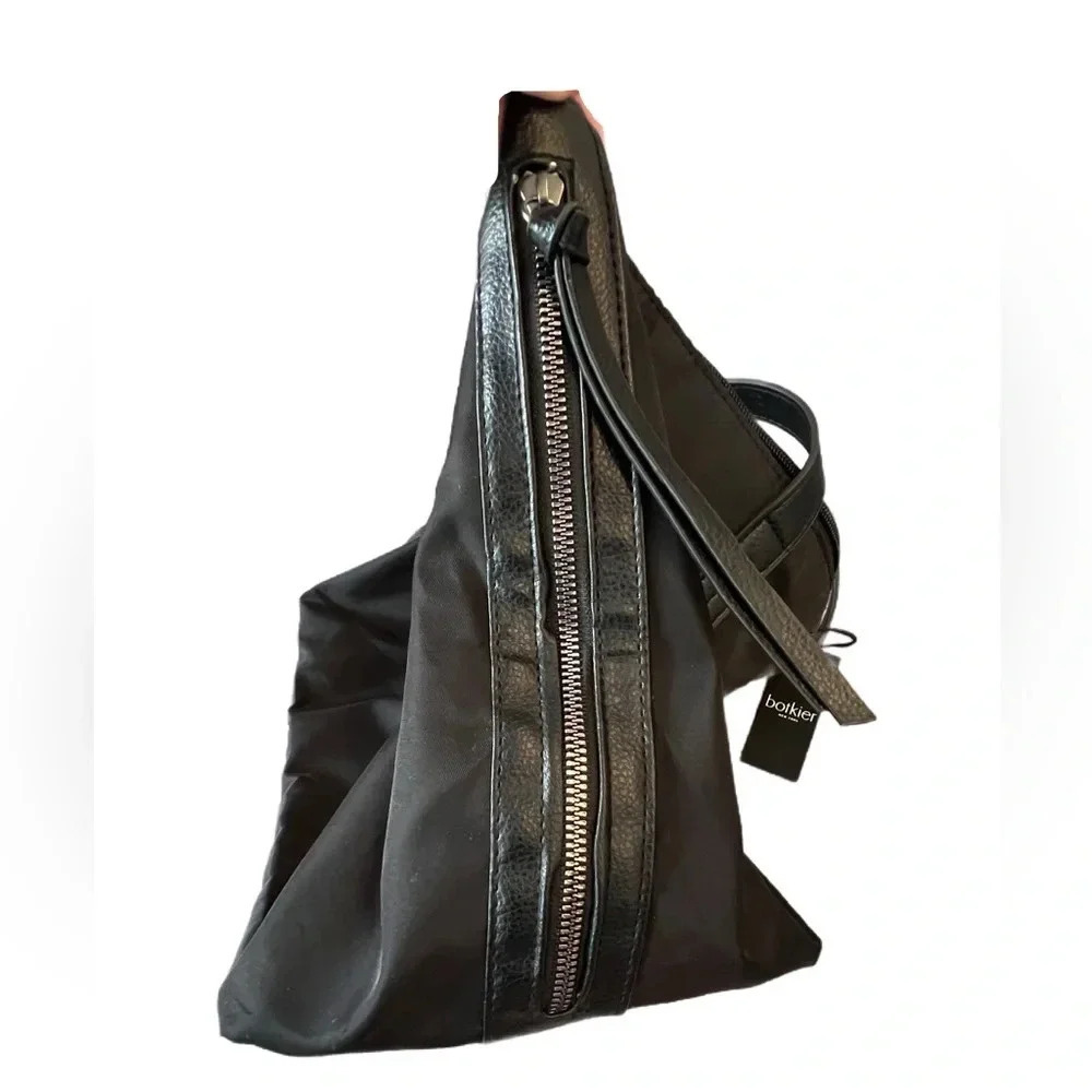 NWT Botkier New York Bond Black Nylon Tote Bag, Black - Picture 10 of 14